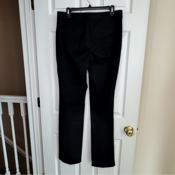 TALLS! Express Editor Black Mid-rise Trousers Pants Size 10L Office MSRP $88 - Picture 5 of 8